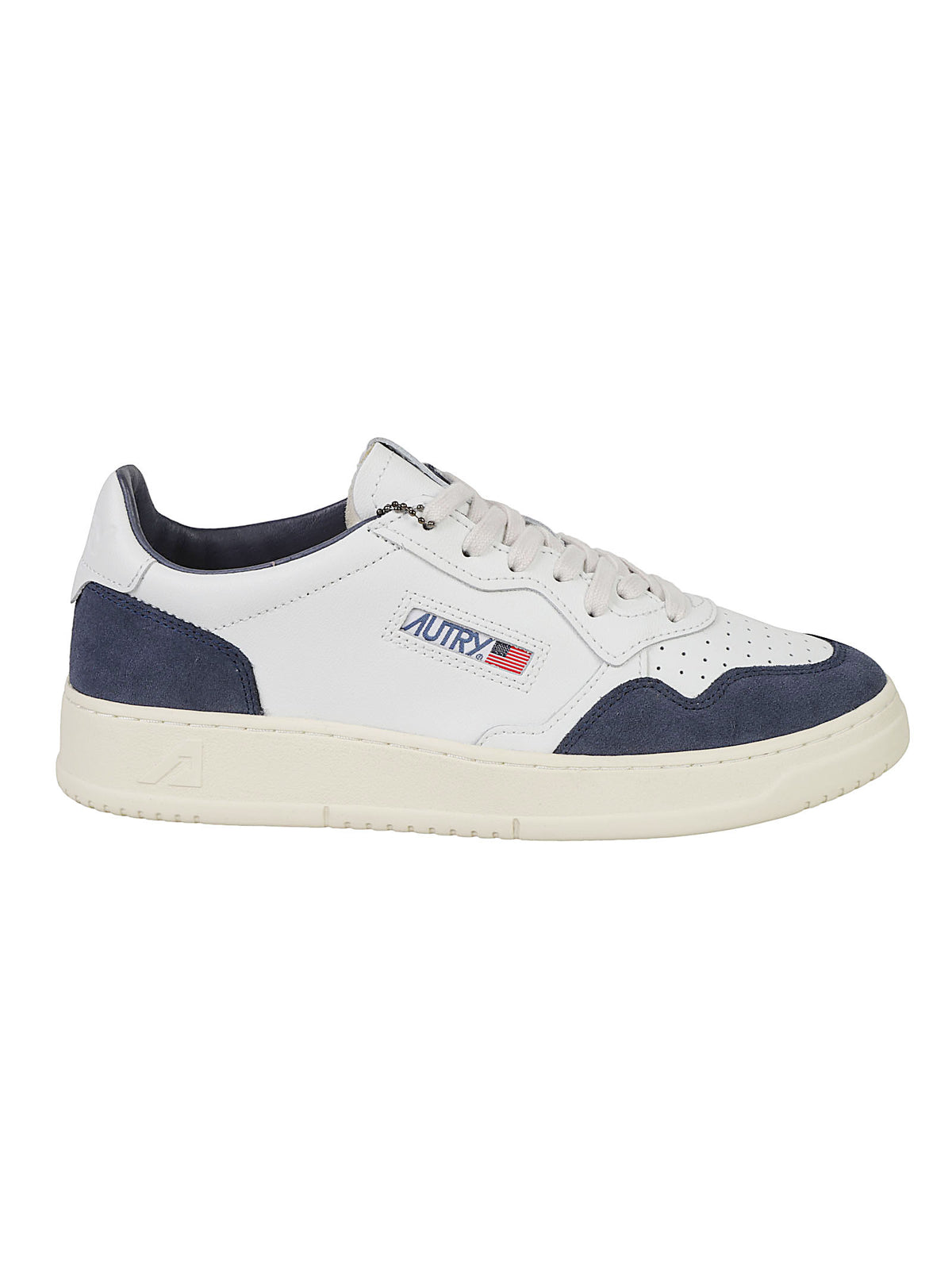 A1UNAULMFT22SOFLEA/SUE WHT/DENIM AUTRY