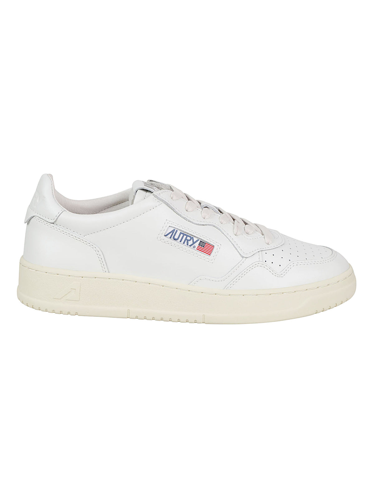 A1UNAULMLL15LEAT/LEAT WHT/WHT AUTRY