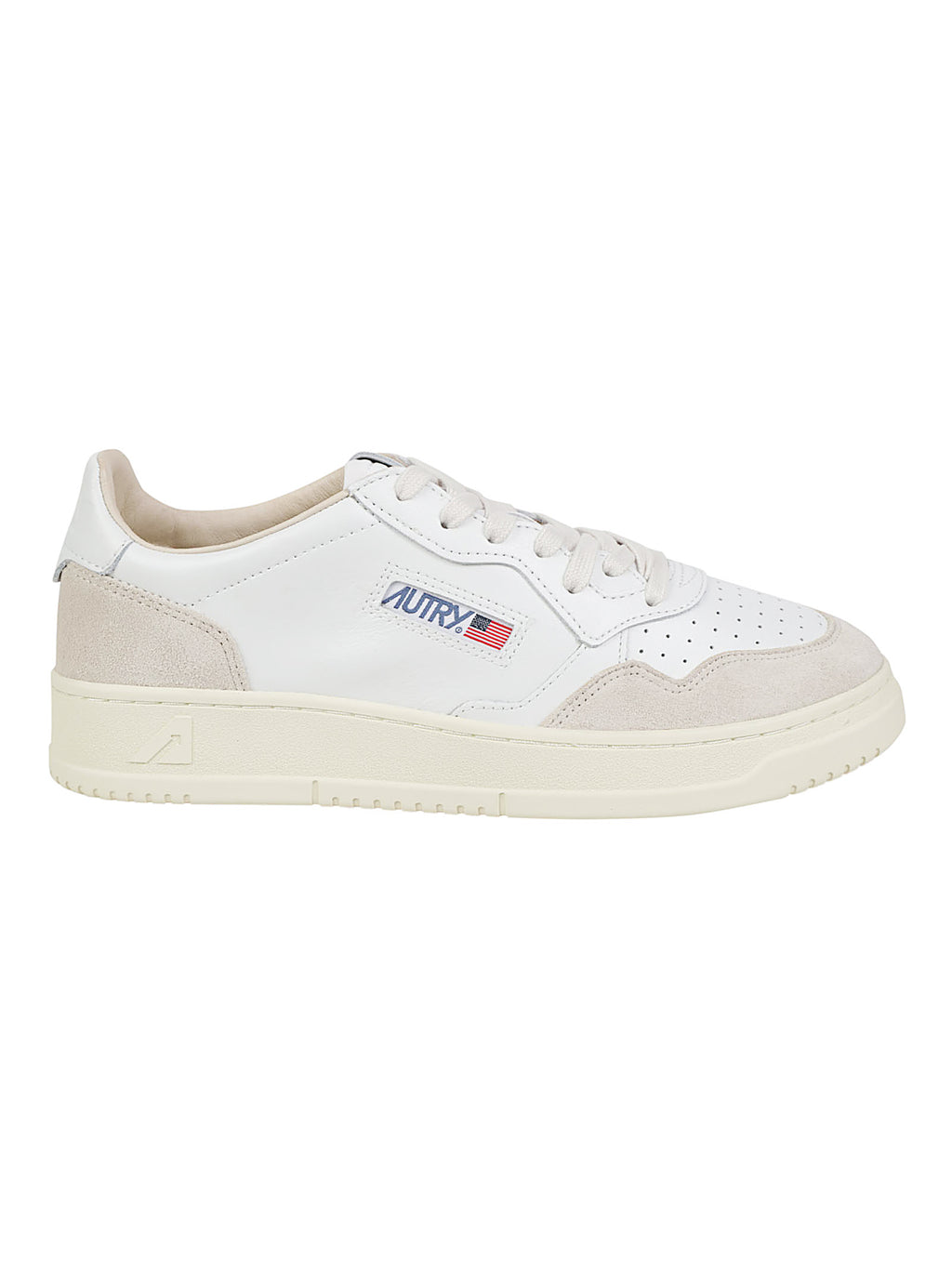 A1UNAULMLS33LEAT/SUEDE WHITE AUTRY