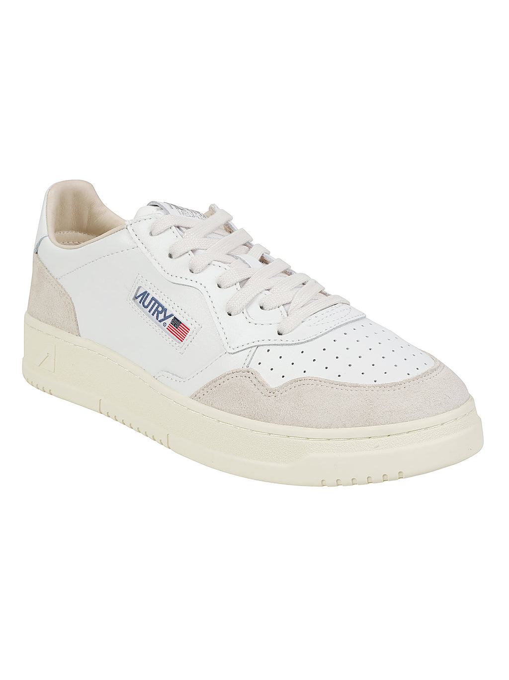 A1UNAULMLS33LEAT/SUEDE WHITE AUTRY
