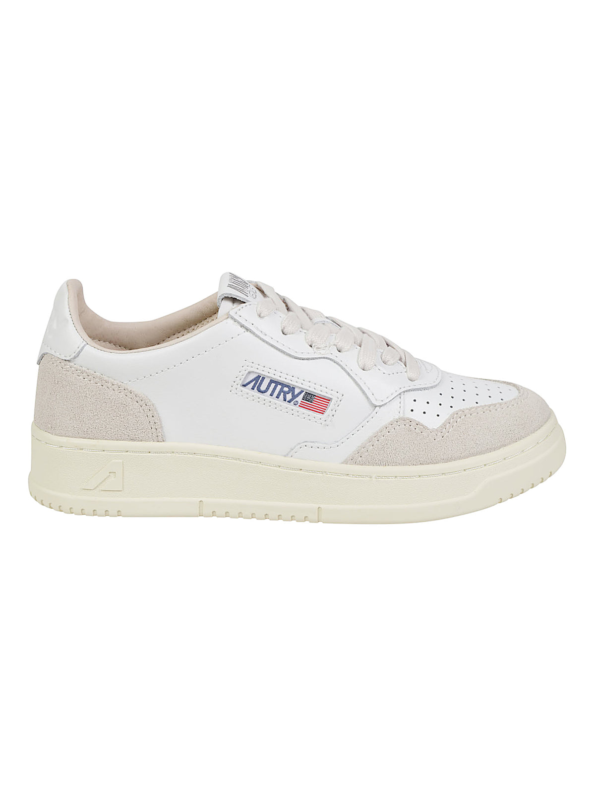 A1UNAULWLS33LEAT/SUEDE WHITE AUTRY