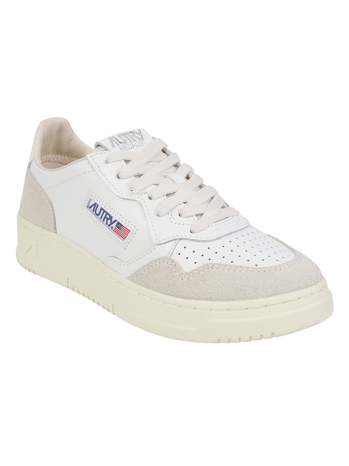 A1UNAULWLS33LEAT/SUEDE WHITE AUTRY