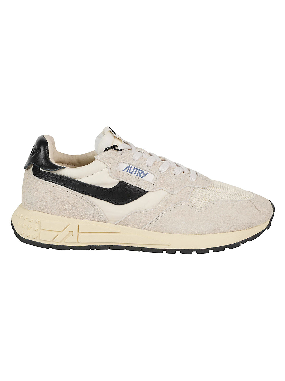 A1UNWWLMUT60SUEDE/NET ECRU/BLK AUTRY
