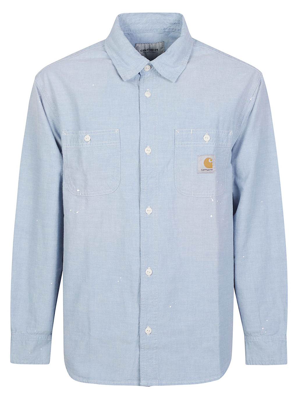 L/S PAINTER SHIRTBLUE WORN USED CARHARTT