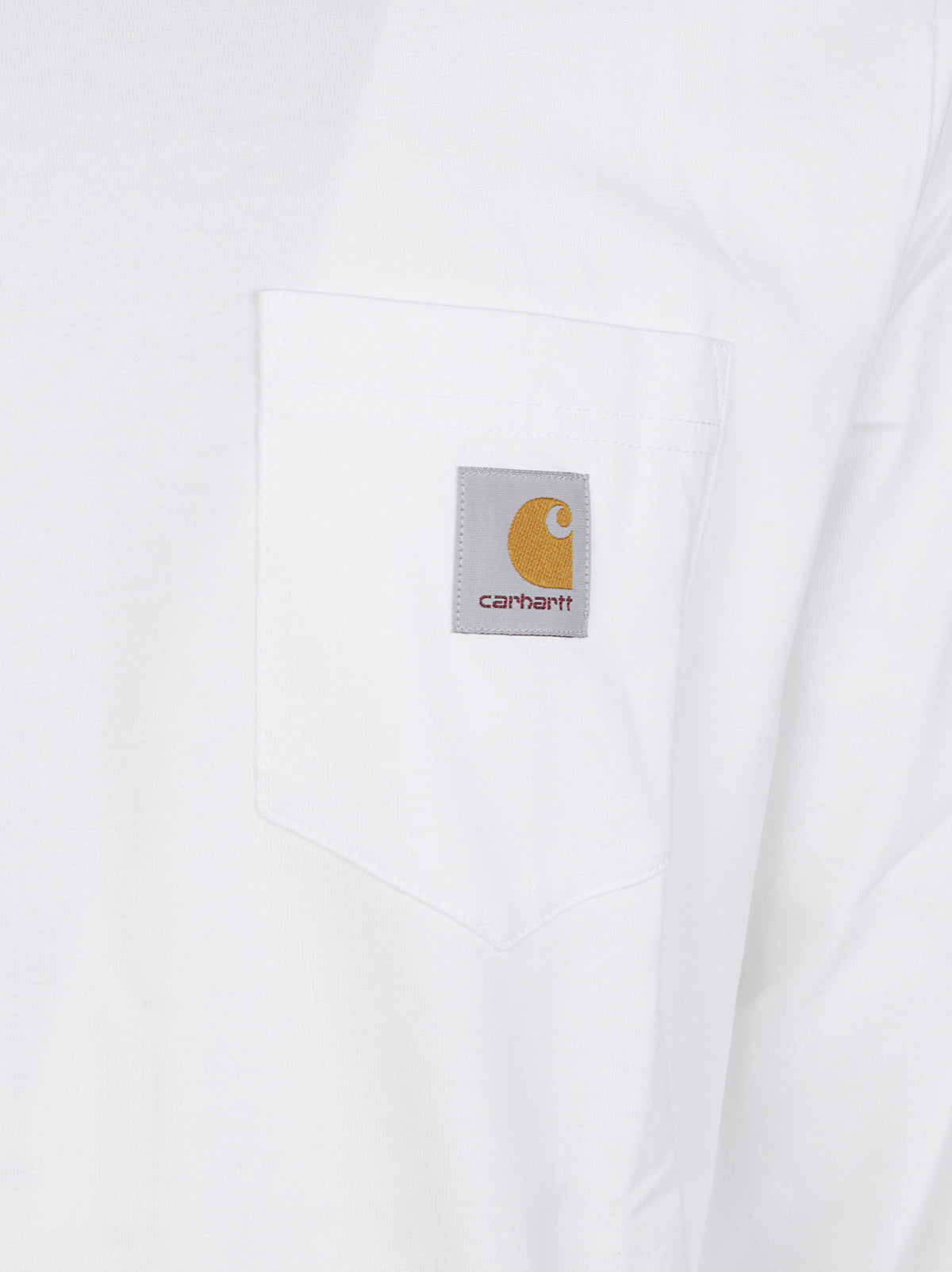 L/S POCKET T-SHIRTWHITE CARHARTT