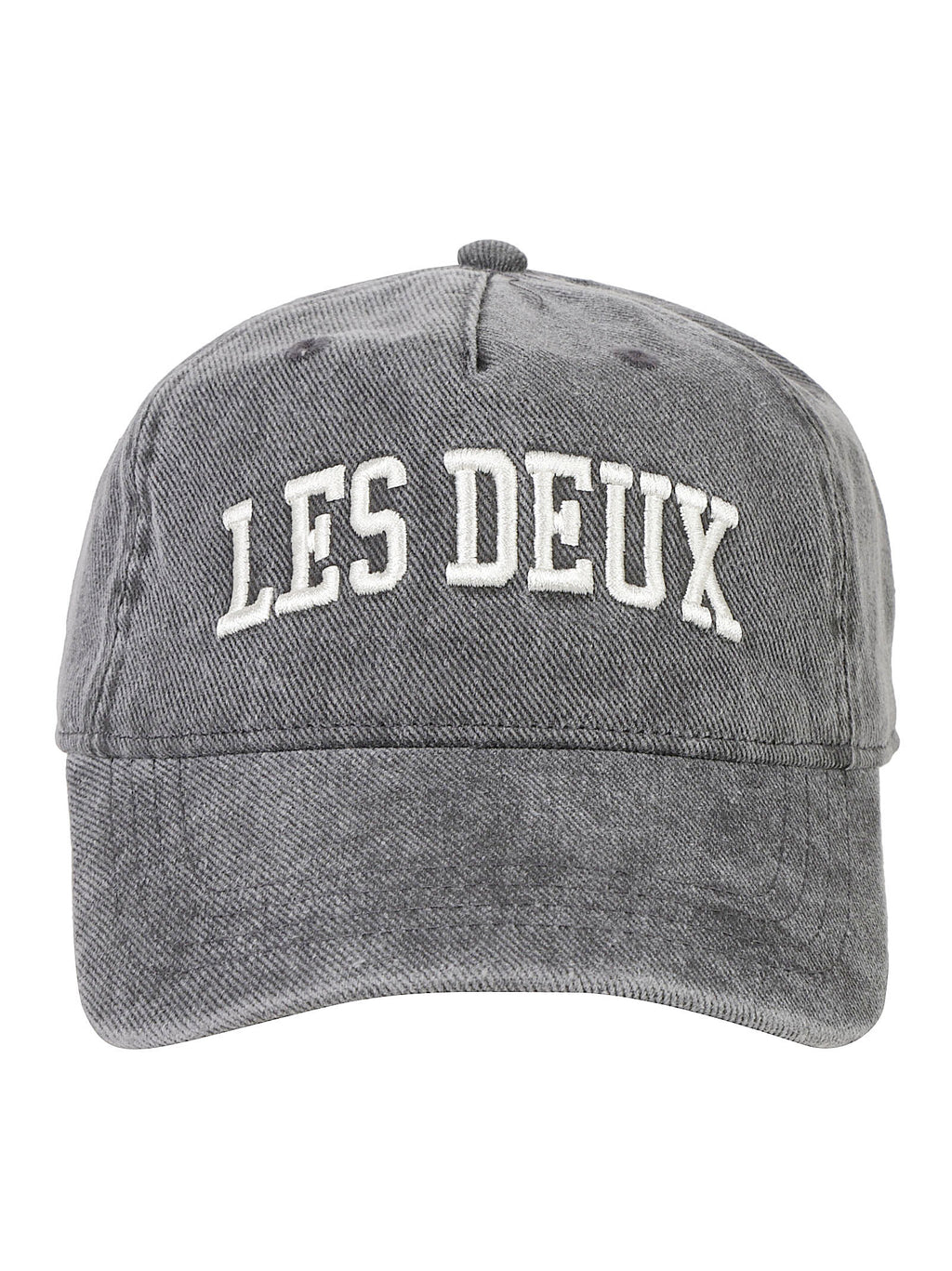 COLLAGE WASHED SOFT BASEBALL CAP100 Les Deux