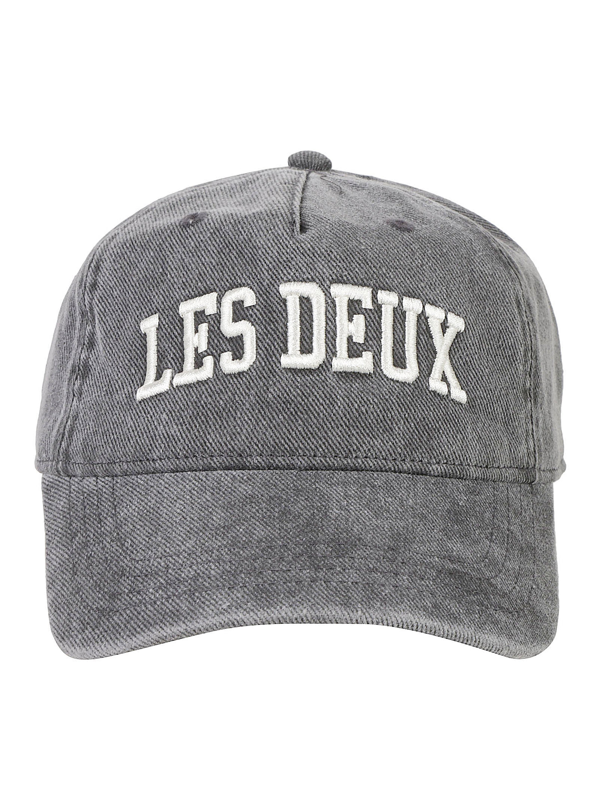 COLLAGE WASHED SOFT BASEBALL CAP100 Les Deux