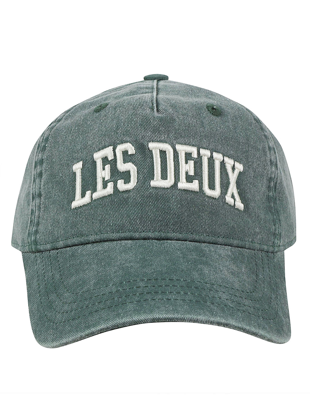 COLLAGE WASHED SOFT BASEBALL CAP515 Les Deux