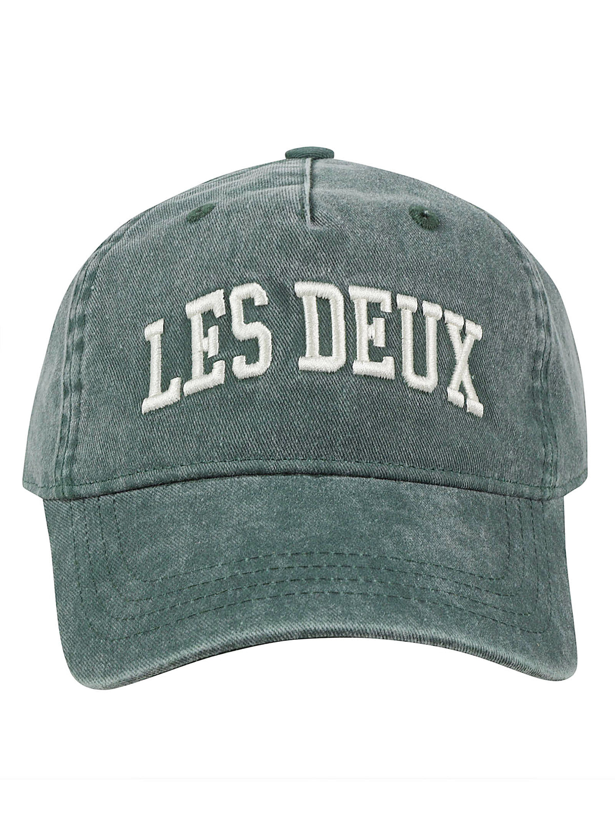 COLLAGE WASHED SOFT BASEBALL CAP515 Les Deux