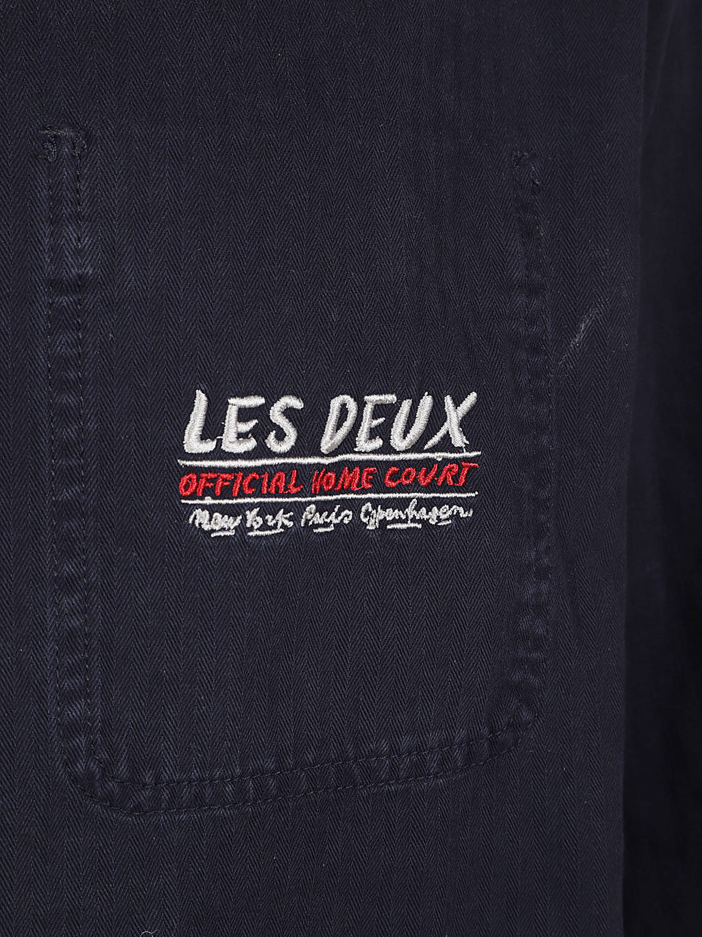 HERRINGBONE ARTIST OVERSHIRT460 Les Deux
