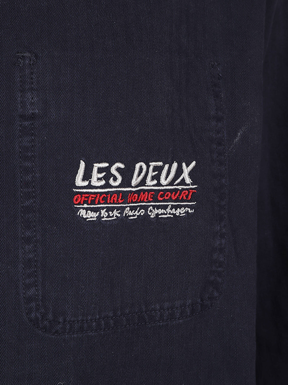 HERRINGBONE ARTIST OVERSHIRT460 Les Deux