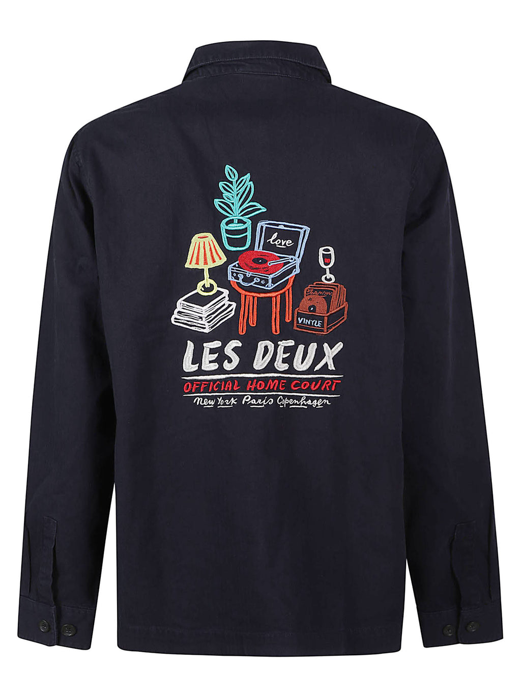 HERRINGBONE ARTIST OVERSHIRT460 Les Deux