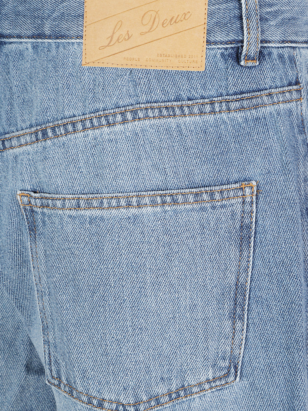 RYDER WASHED DENIM JEANS452 Les Deux