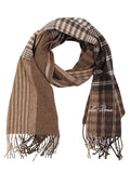 SIGNATURE PATCHWORK CHECK SCARF867 Les Deux