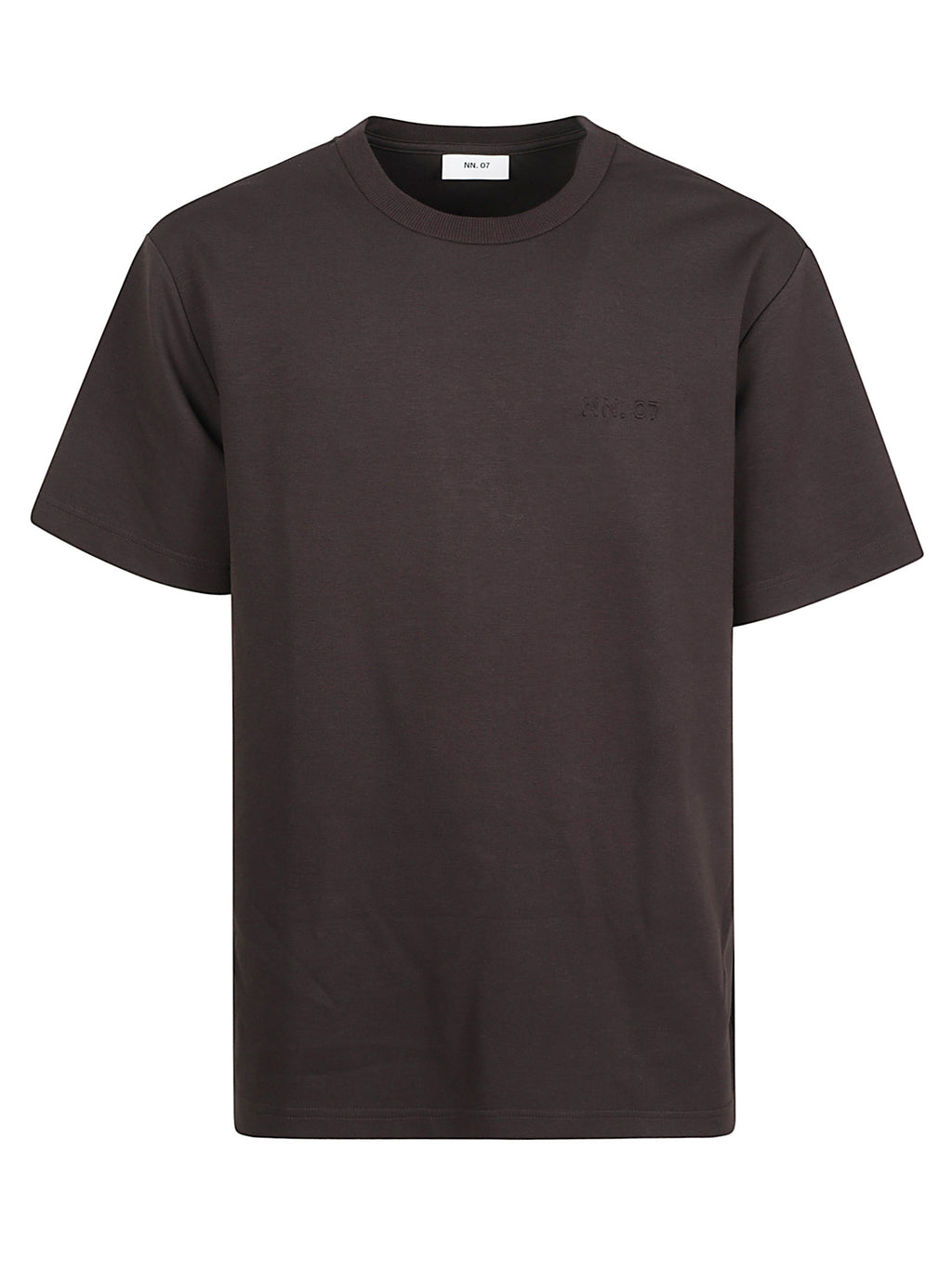 NAT SS LOGO TEE 3457DEEP TRUFFLE NN. 07