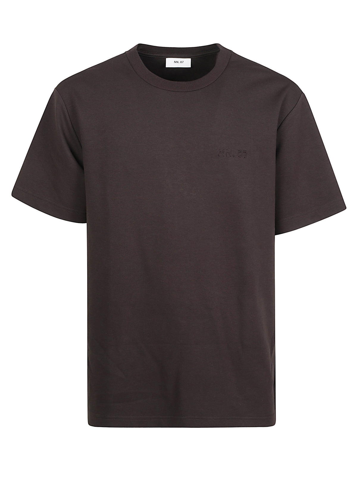 NAT SS LOGO TEE 3457DEEP TRUFFLE NN. 07