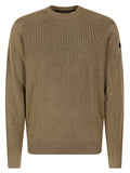 cotton techno wash round knit 