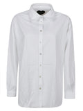 oxford jacquard boyfriend wom shirt 