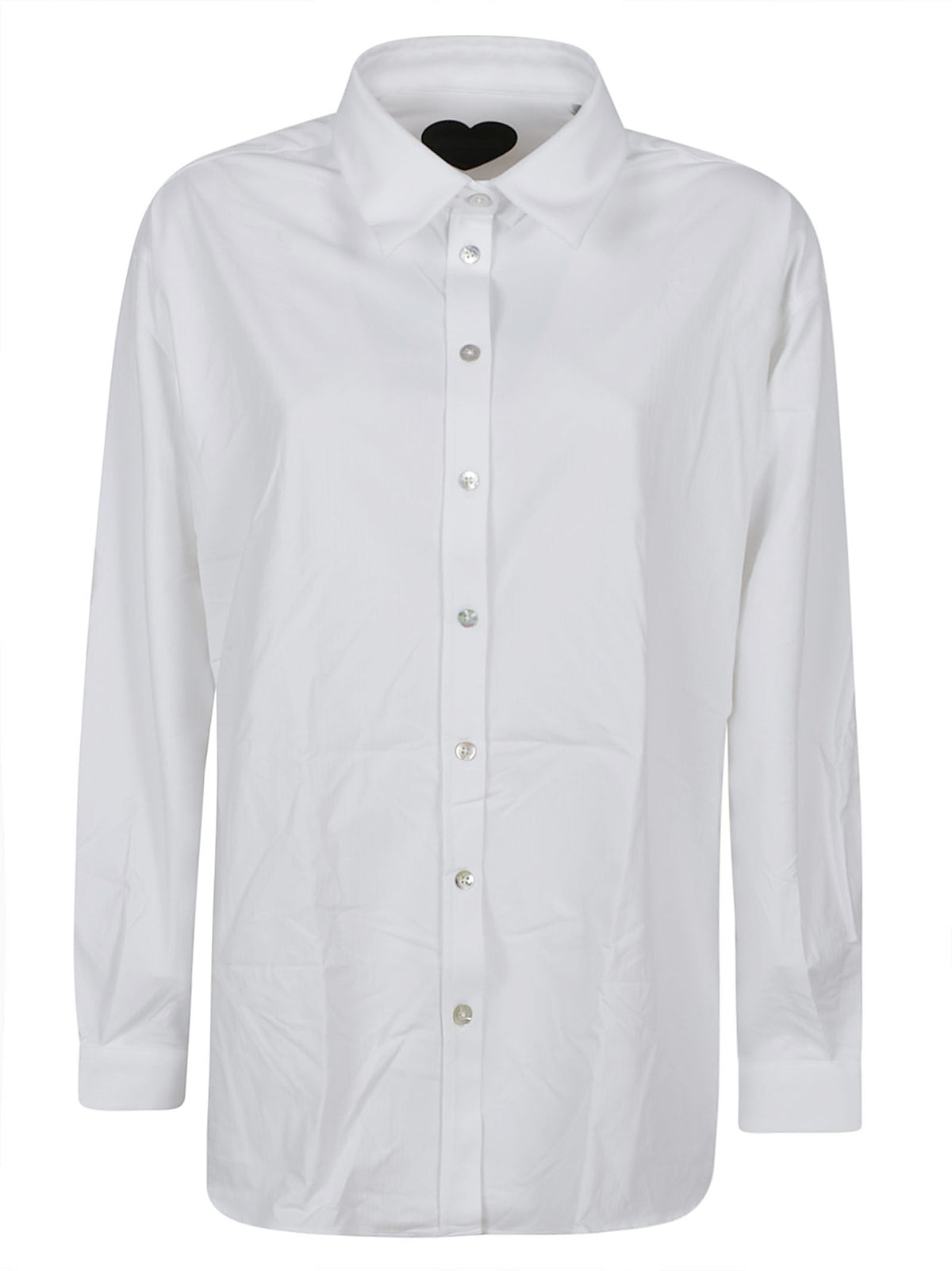 oxford jacquard boyfriend wom shirt 