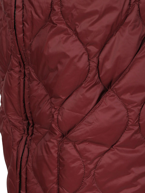 MILITARY V NECK W-ZIP DOWN VEST 