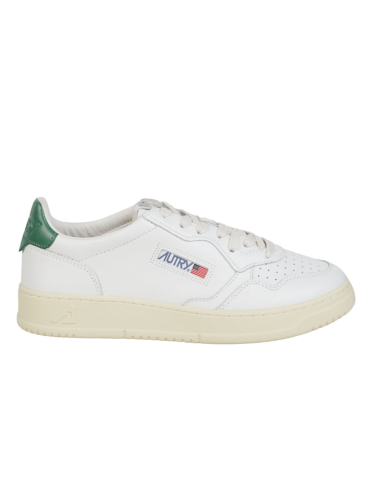 A1UNAULMLL20LEAT/LEAT WHT/GREEN AUTRY