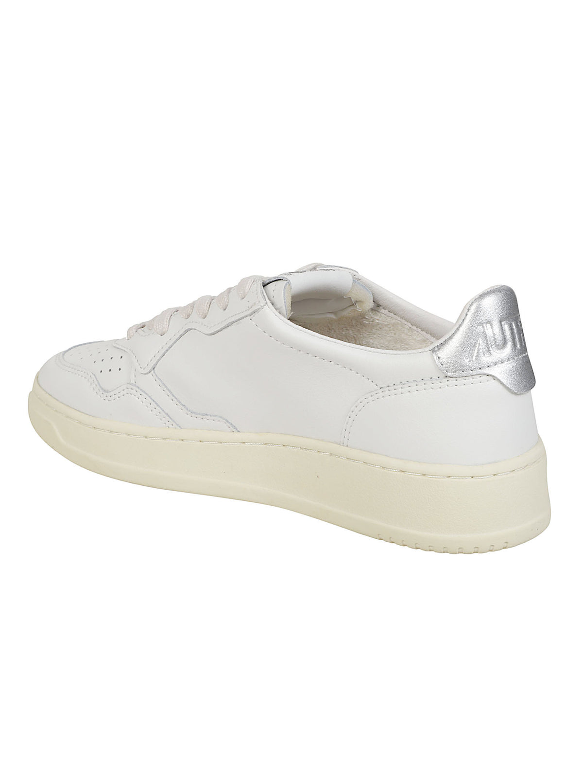 A1UNAULWLL05LEAT/LEAT WHT/SILVER AUTRY