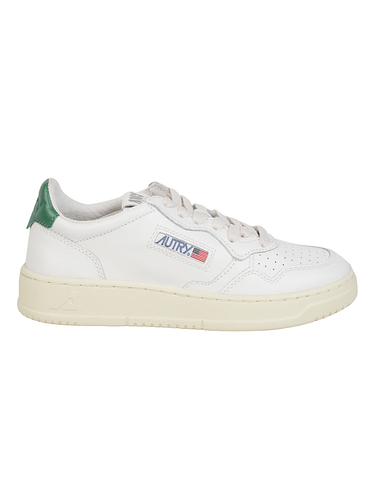 A1UNAULWLL20LEAT/LEAT WHT/GREEN AUTRY