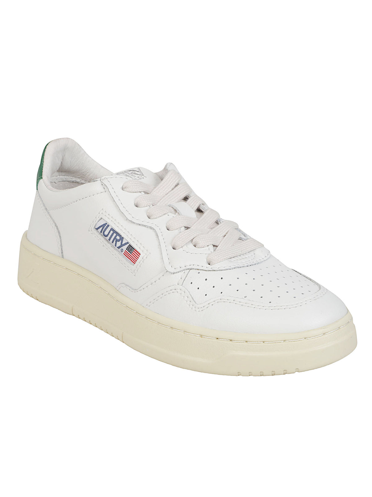 A1UNAULWLL20LEAT/LEAT WHT/GREEN AUTRY