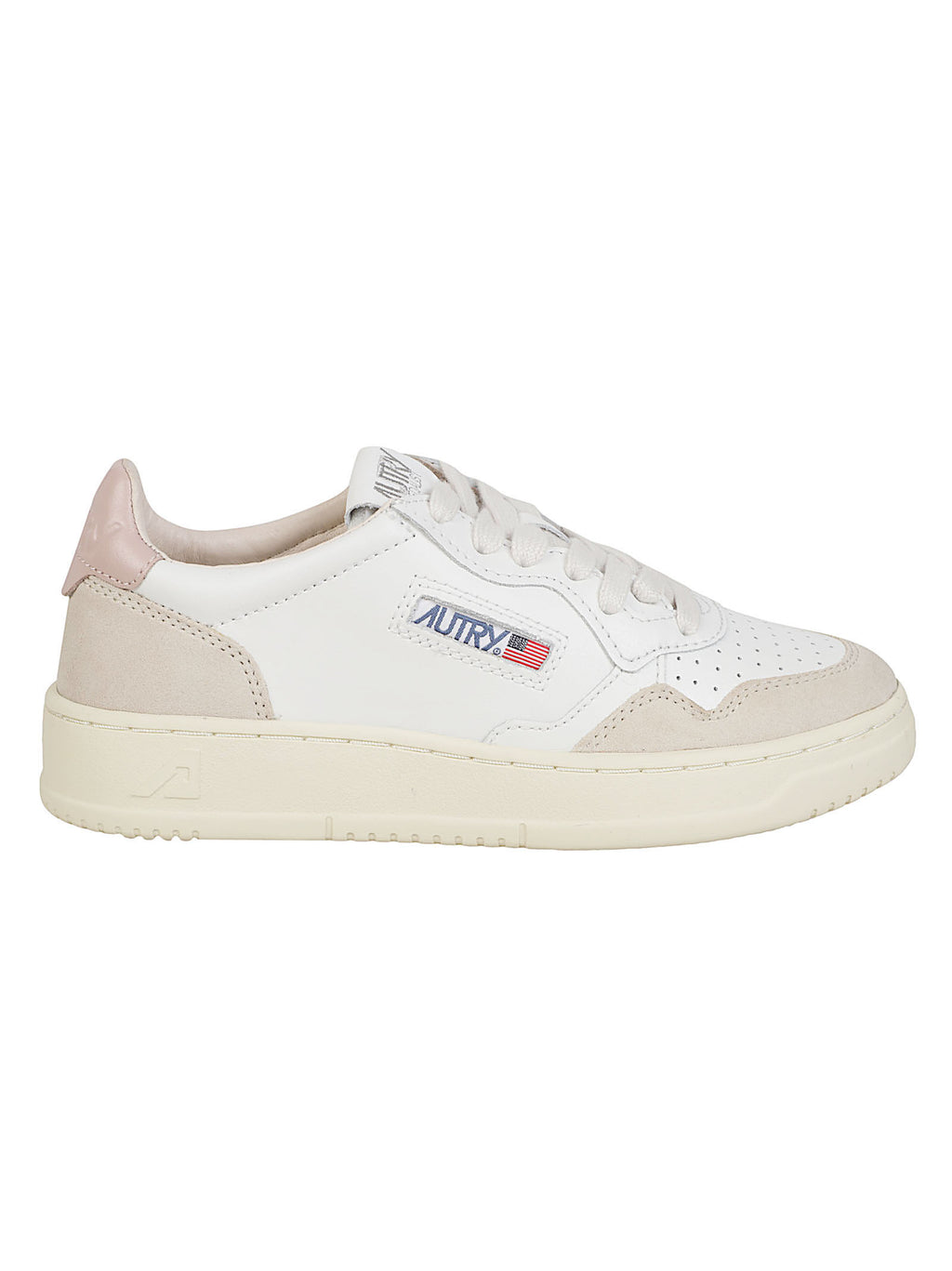 A1UNAULWLS37LEAT/SUEDE WHT/POW AUTRY