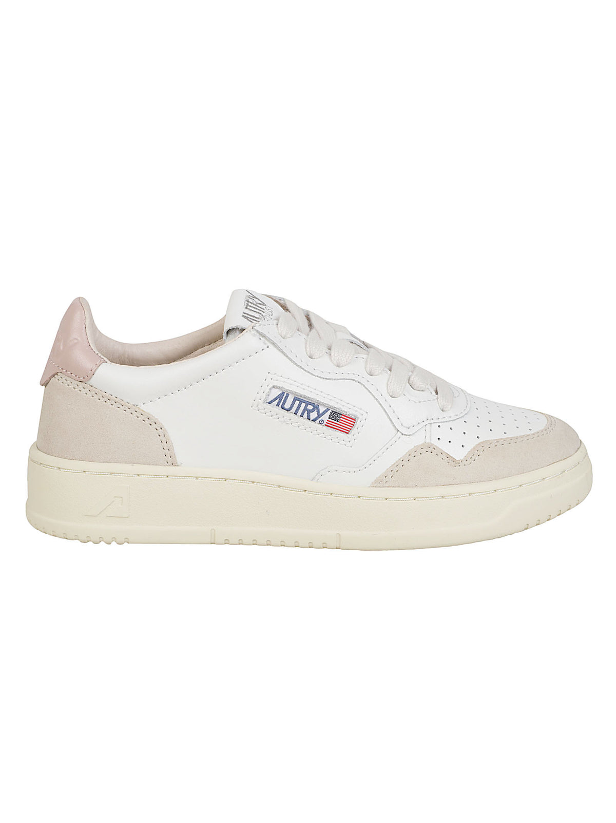 A1UNAULWLS37LEAT/SUEDE WHT/POW AUTRY