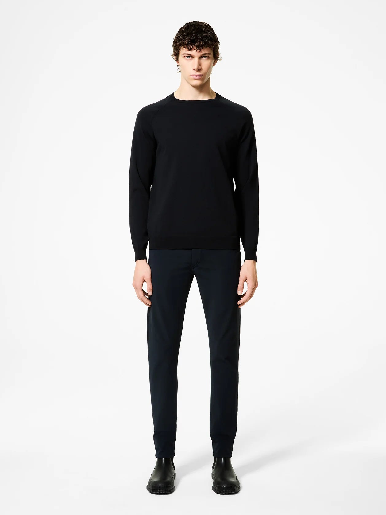 RRD Maglione amos cotton round knit