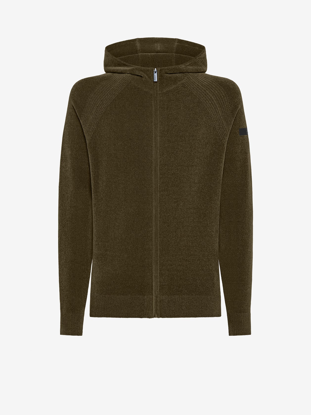 RRD Maglione Velvet Hood Zip Knit