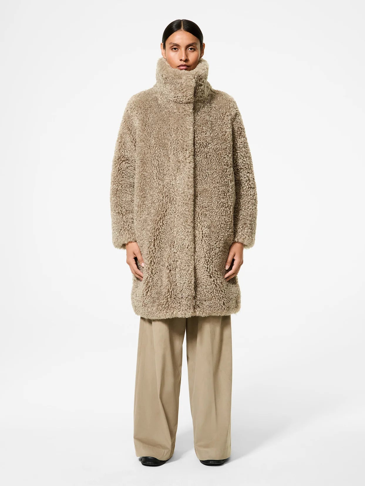 Giubbotto Lamb Hybrid Coat Woman Jkt