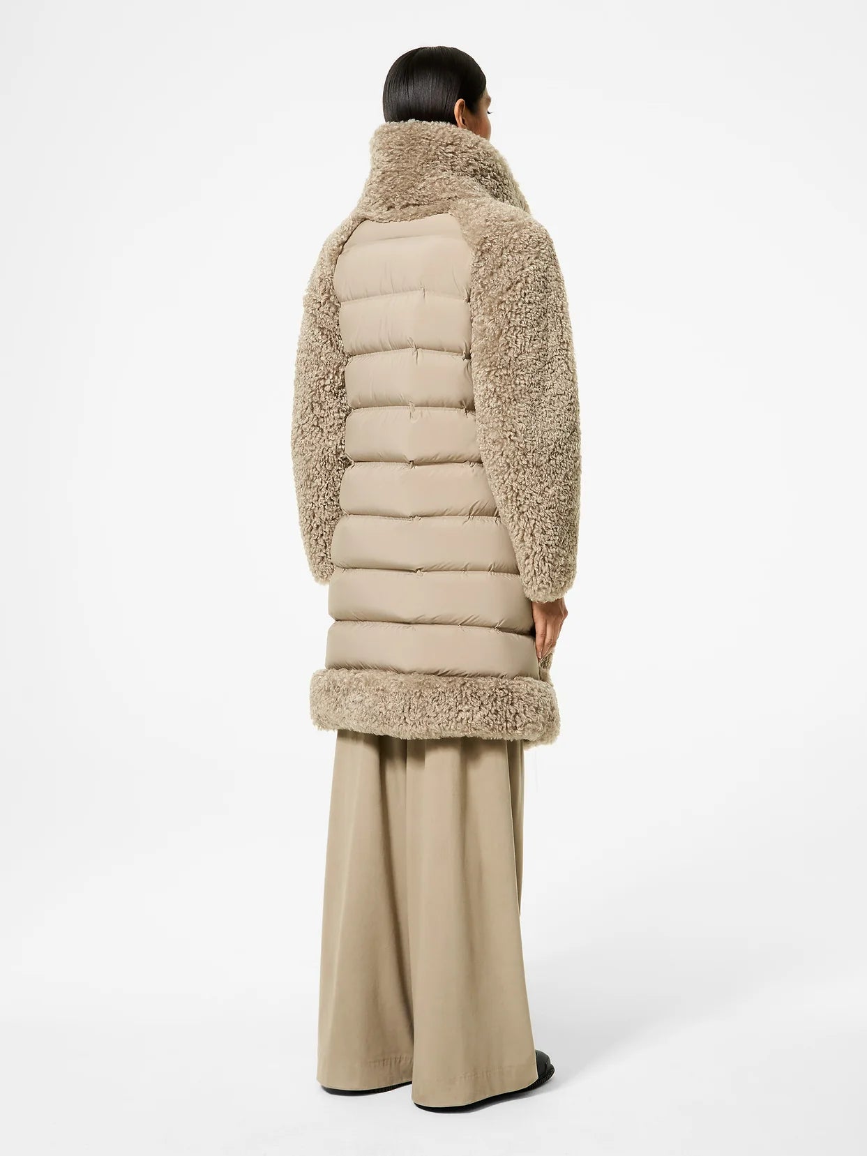 Giubbotto Lamb Hybrid Coat Woman Jkt